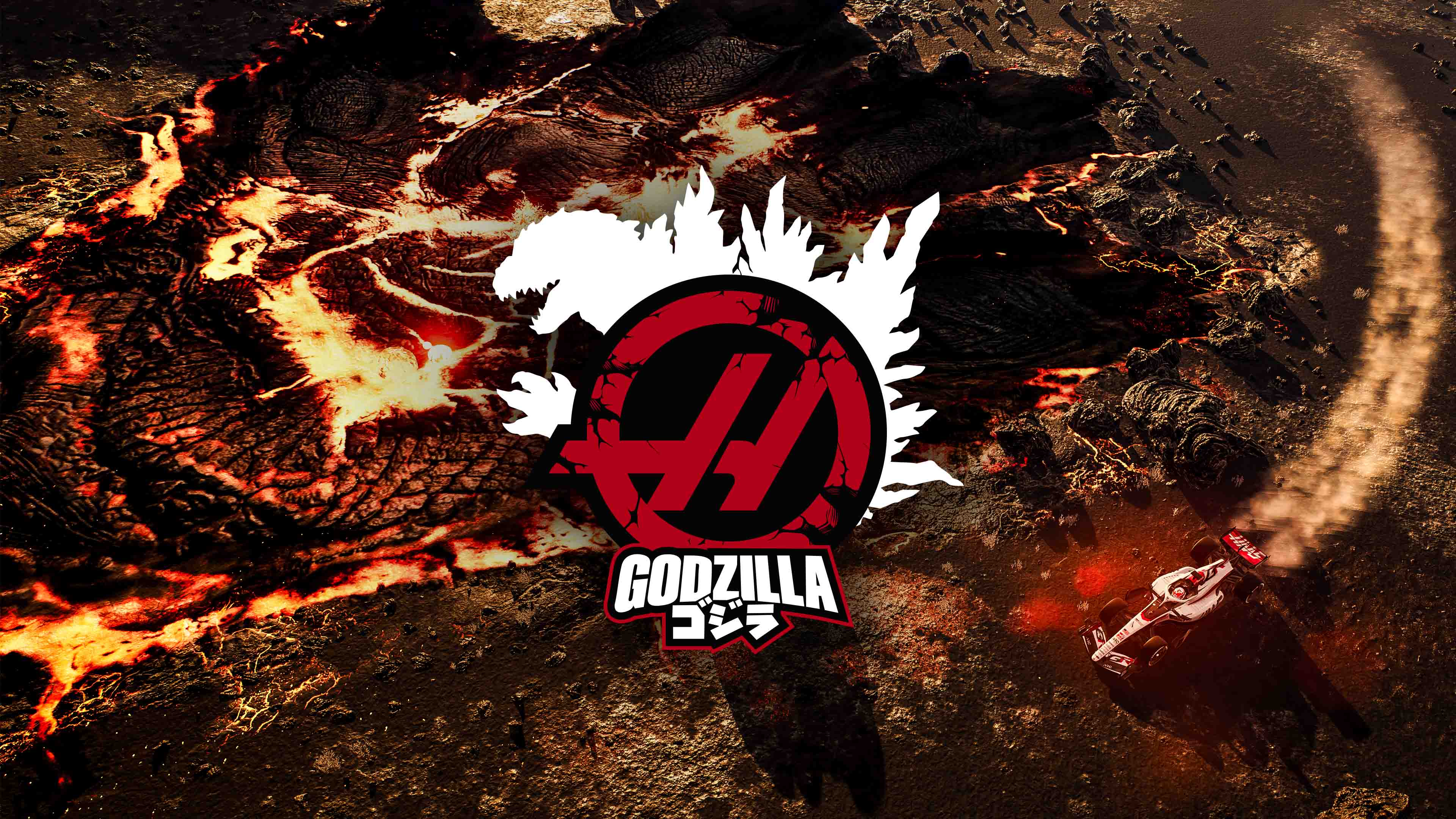 Godzilla correrà con TGR Haas F1 Team al GP del Giappone, svelata la collaborazione con TOHO