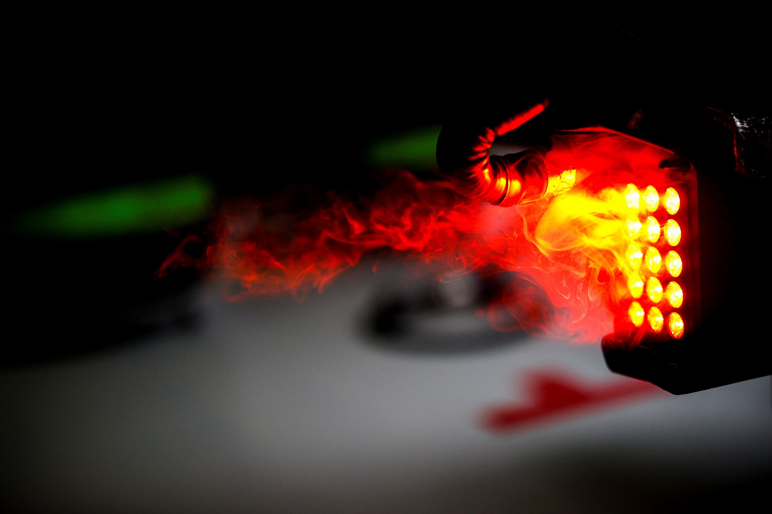 Exhaust Rain Light, Haas F1 Team