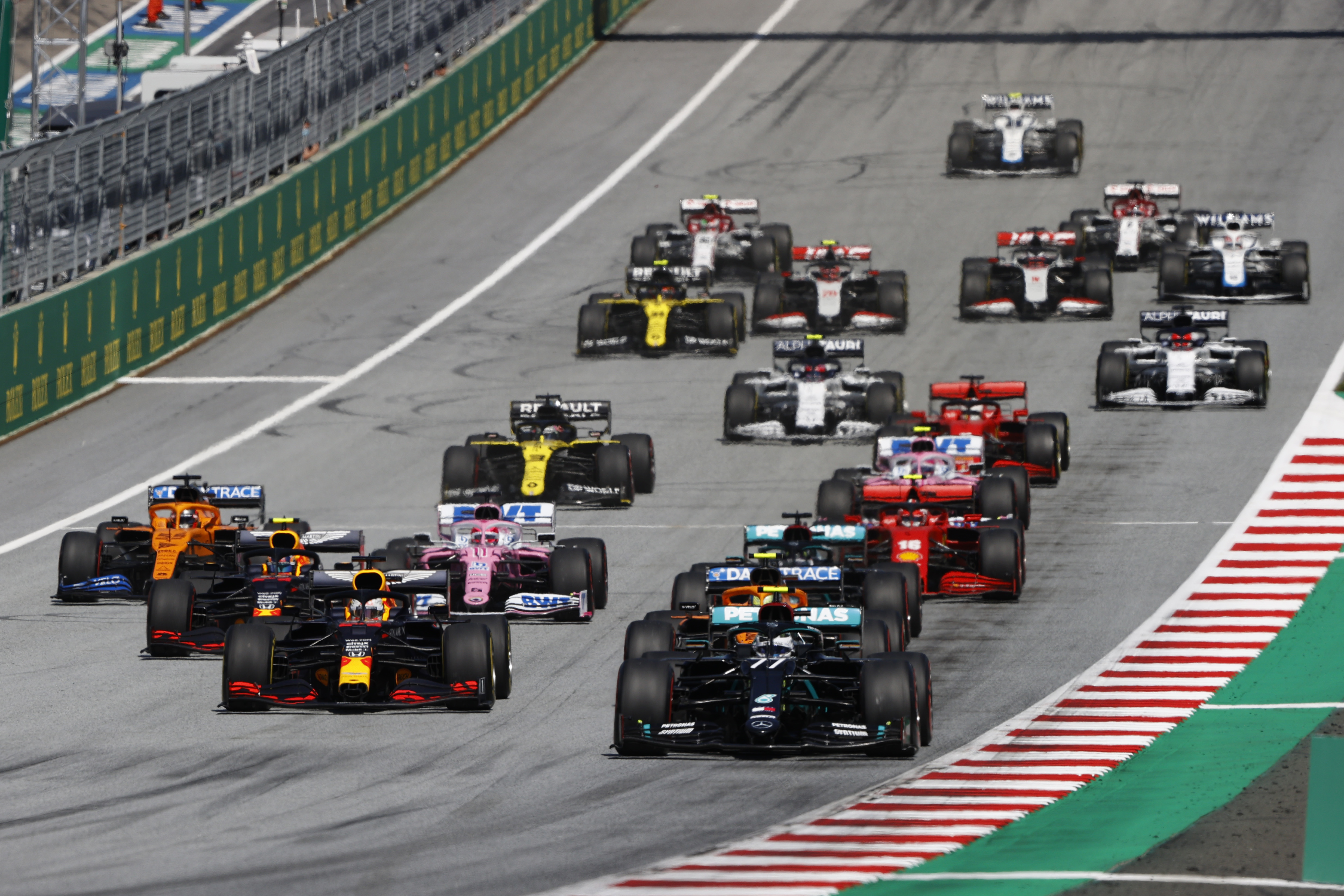 Lights out, Austrian Grand Prix