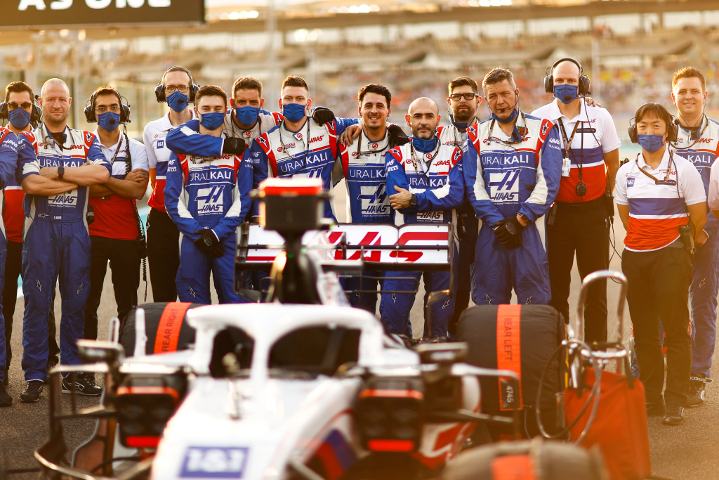 Mick Schumacher's Car Crew, Uralkali Haas F1 Team