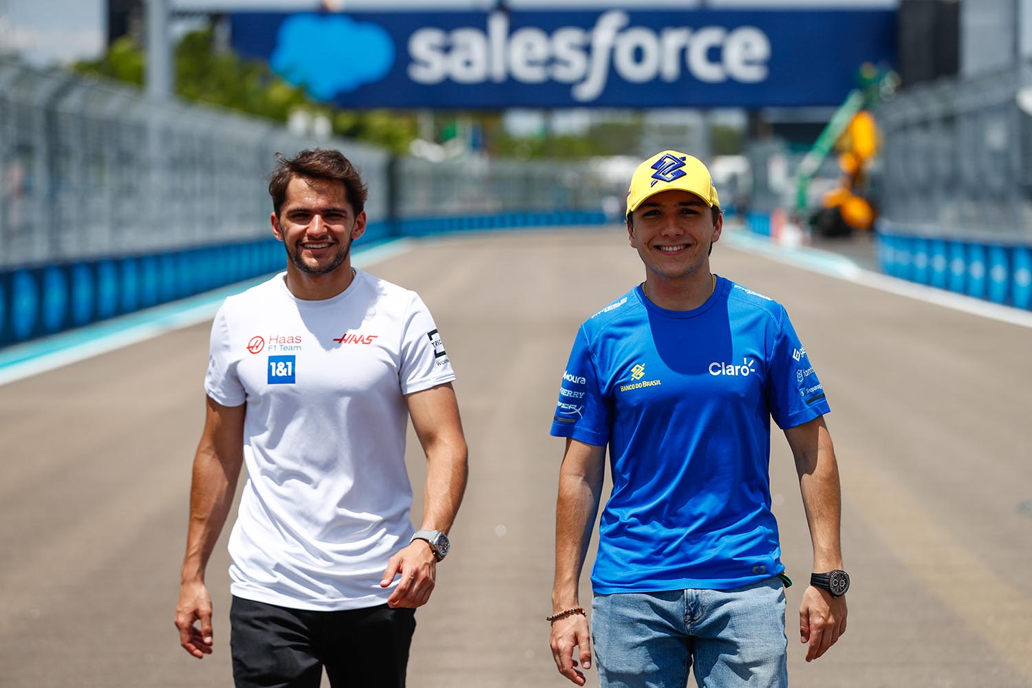 Pietro Fittipaldi and Enzo Fittipaldi