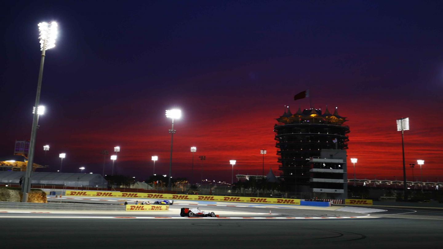 Bahrain Grand Prix at Sunset