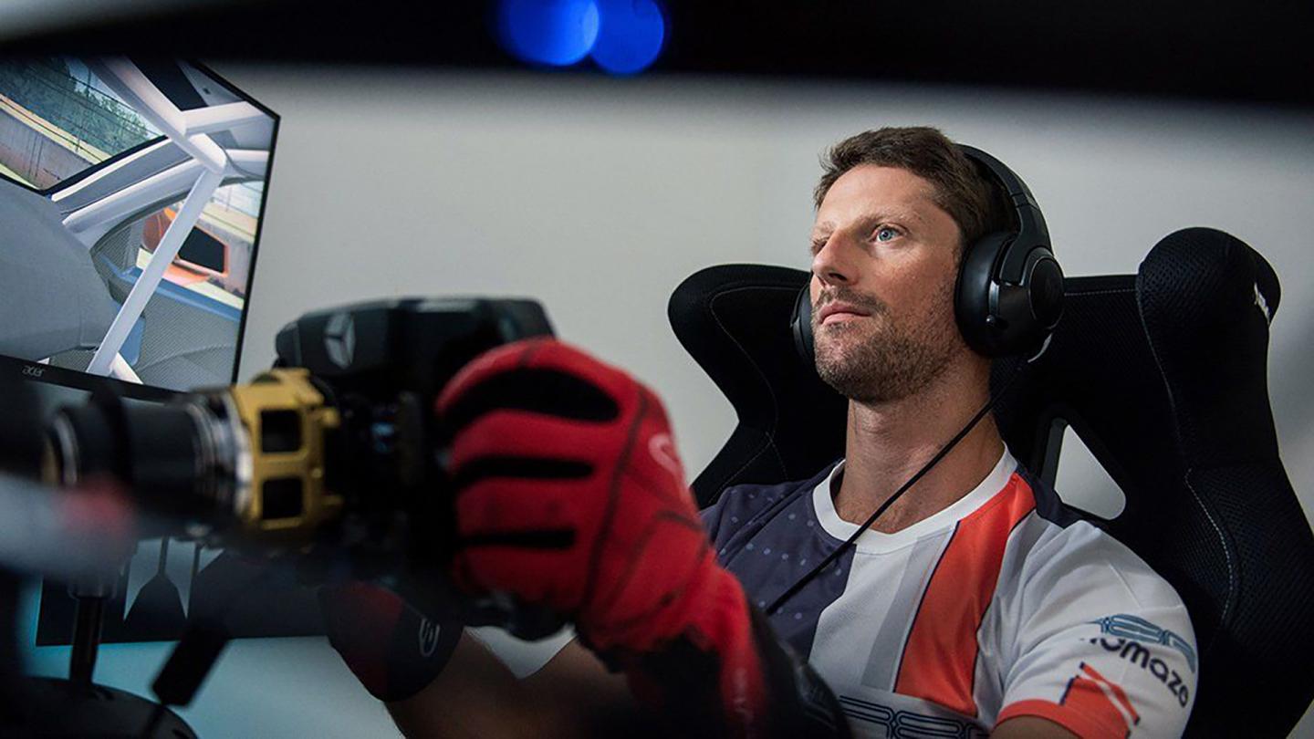 Romain Grosjean, Esports