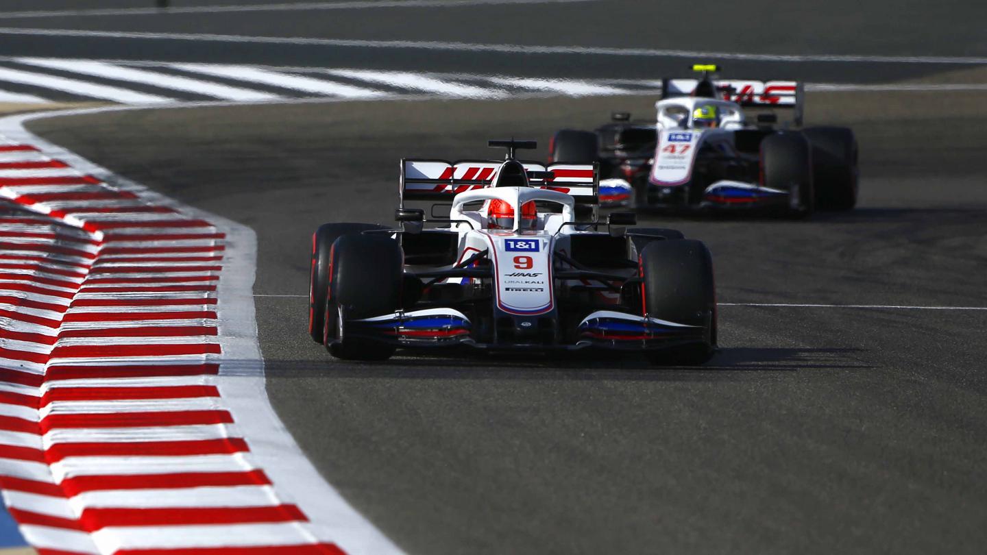 Nikita Mazepin and Mick Schumacher