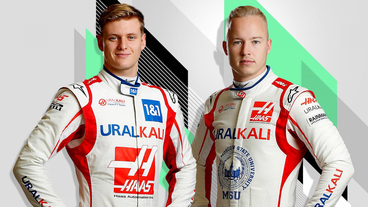 Mick Schumacher and Nikita Mazepin, Uralkali Haas F1 Team