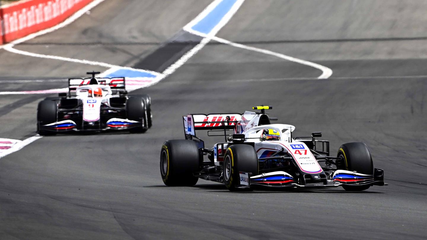 Mick Schumacher and Nikita Mazepin, Uralkali Haas F1 Team