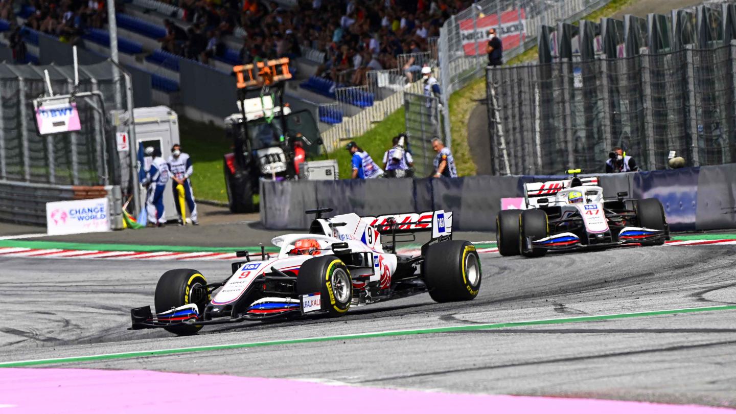 Nikita Mazepin and Mick Schumacher, Uralkali Haas F1 Team