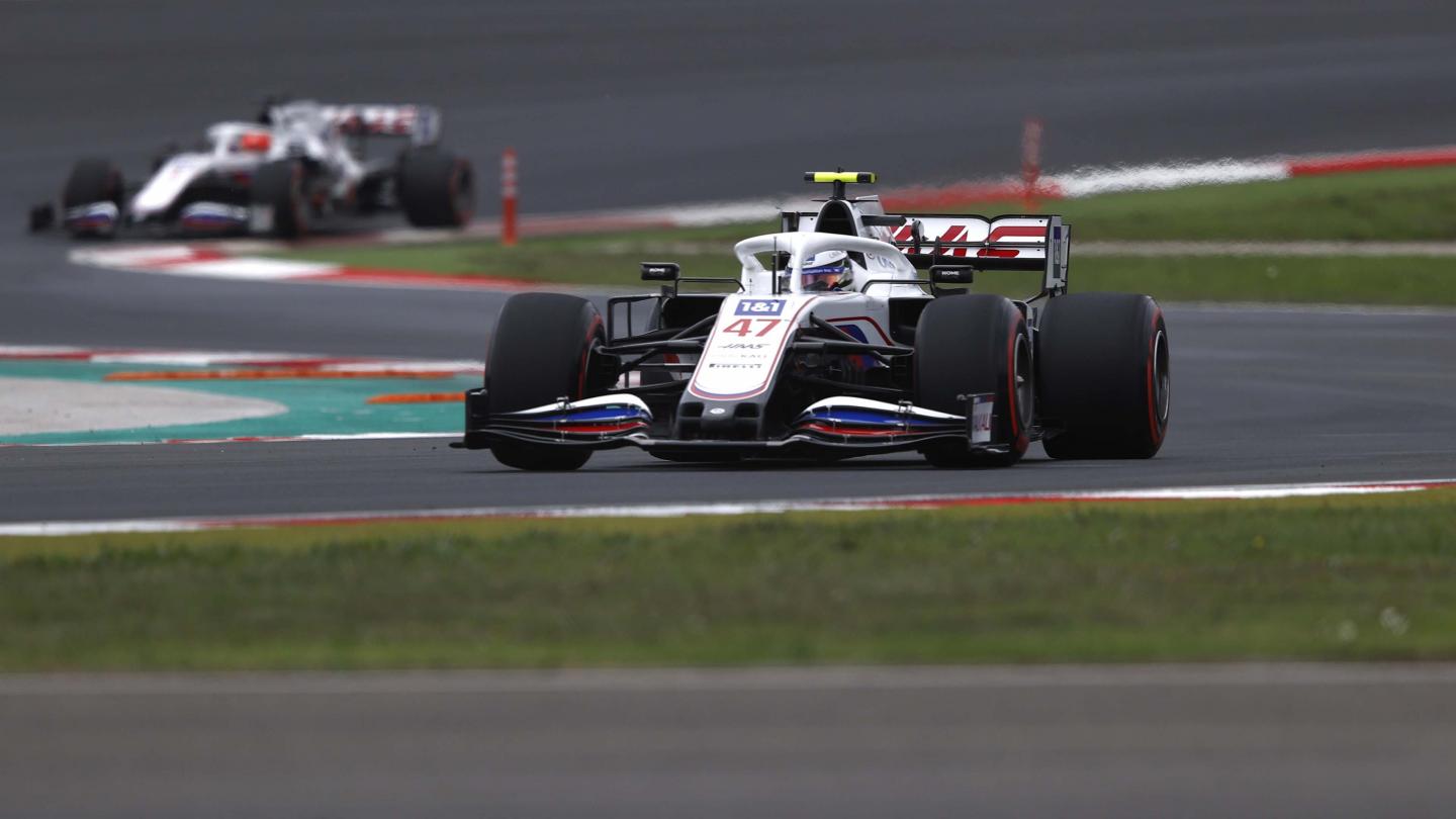 Mick Schumacher and Nikita MAzepin, Uralkali Haas F1 Team