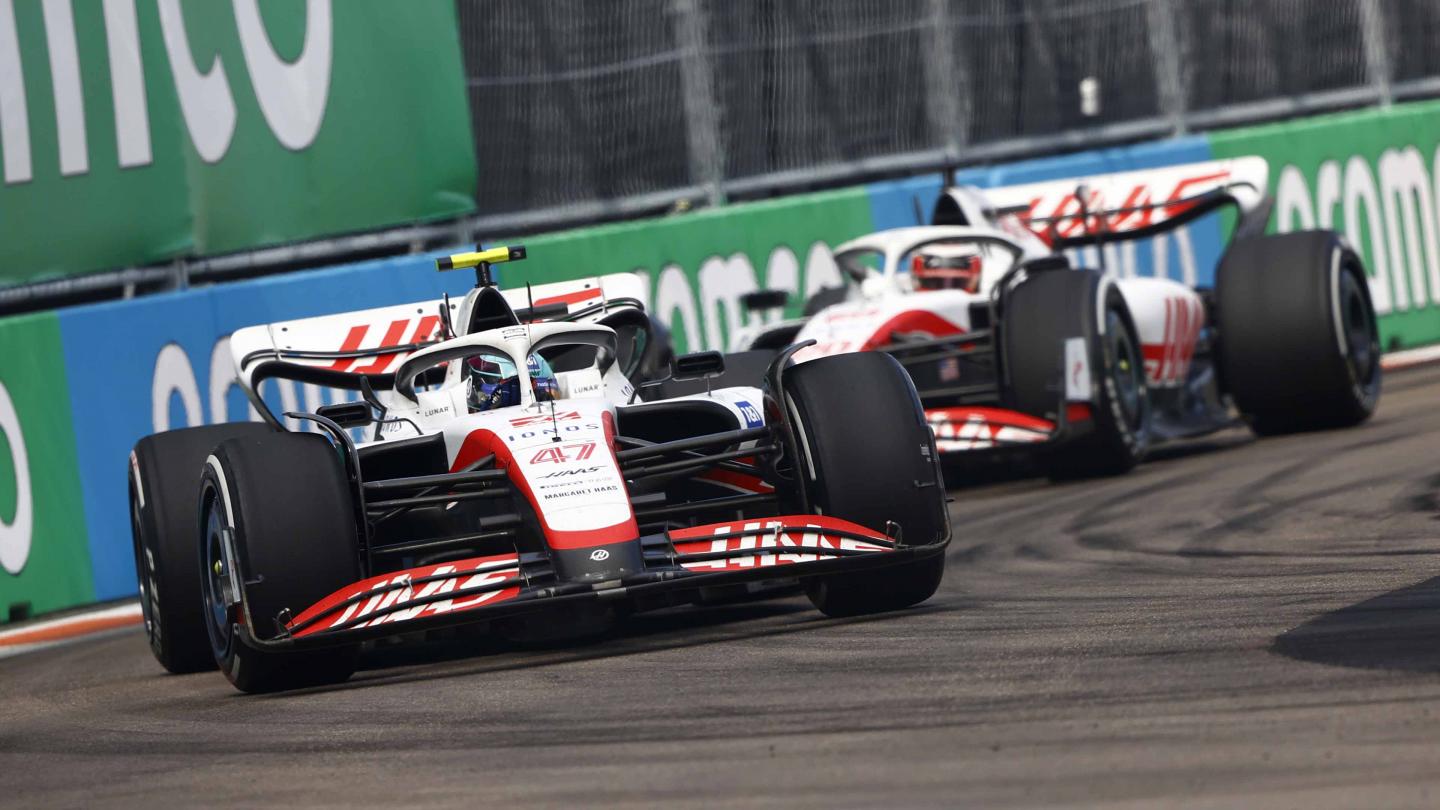 Mick Schumacher and Kevin Magnussen, Haas F1 Team