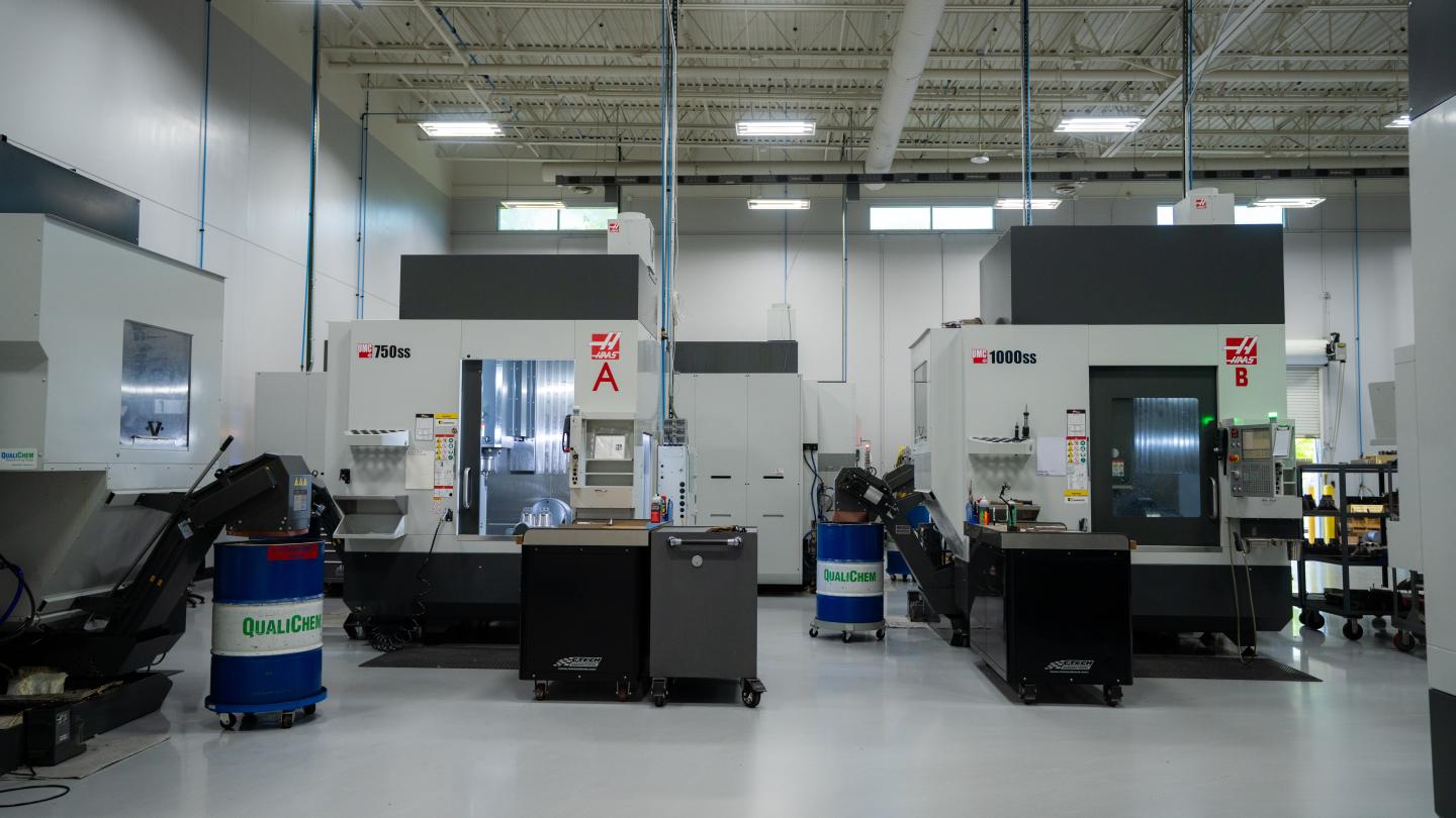 Haas F1 Team CNC Shop in North Karolina